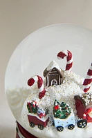 MUSICAL CHRISTMAS TRAIN SNOW GLOBE