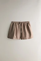 LINEN SHORTS