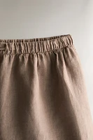 LINEN SHORTS