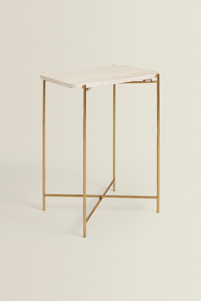 MARBLE SIDE TABLE