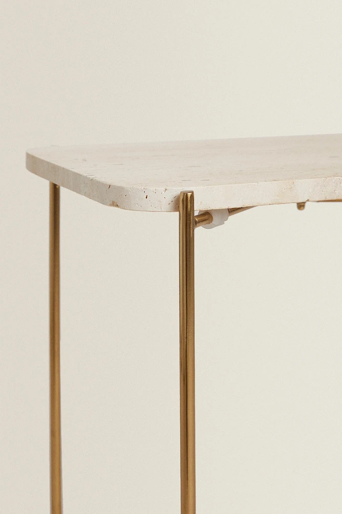 MARBLE SIDE TABLE