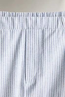 STRIPED FLANNEL PAJAMA BOTTOMS