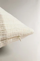 STRIPED THROW PILLOW COVER