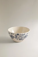 LILY EARTHENWARE BOWL