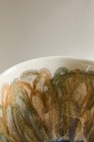 STONEWARE BOWL WITH DESIGN