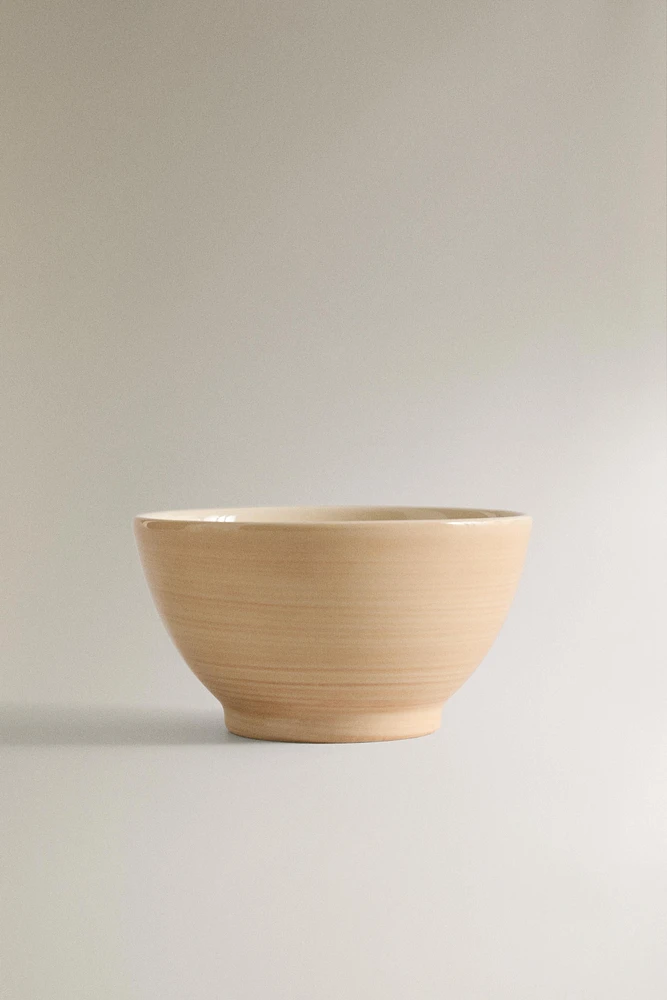 SPINWASH EARTHENWARE BOWL