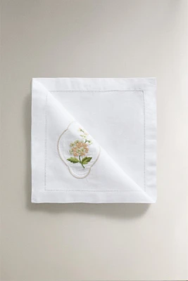 FLORAL RAMIE NAPKINS (PACK OF 2)