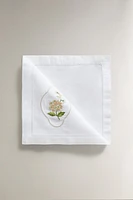 FLORAL RAMIE NAPKINS (PACK OF 2)