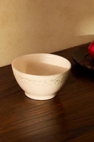 LEAF EARTHENWARE BOWL