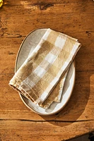 CHECK COTTON NAPKINS (PACK OF 2)