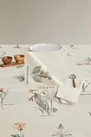 BOTANICAL COTTON TABLECLOTH