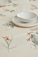 BOTANICAL COTTON TABLECLOTH