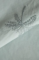 EMBROIDERED PALM TREE NAPKINS (PACK OF 2)