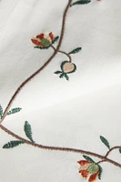 FLORAL EMBROIDERY NAPKINS (PACK OF 2)