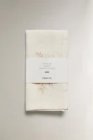 EMBROIDERED LINEN NAPKIN (PACK OF 2)