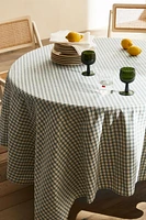 GINGHAM COTTON TABLECLOTH