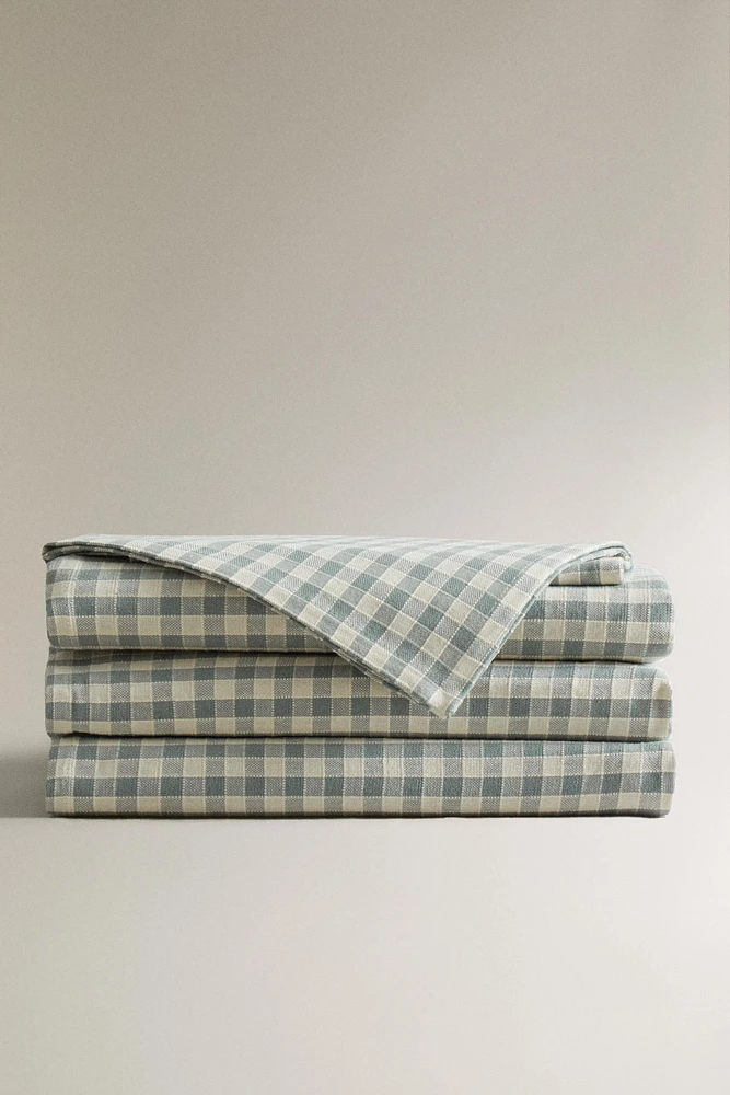 GINGHAM COTTON TABLECLOTH