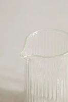 RAISED BOROSILICATE MILK PITCHER