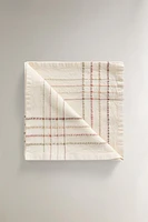 NAPKINS WITH RAISED LINES (PACK OF 2)