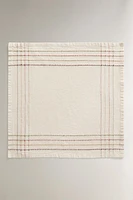 NAPKINS WITH RAISED LINES (PACK OF 2)