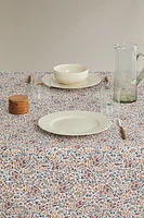 FLORAL PRINT TABLECLOTH