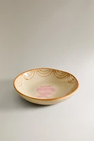 NANUSHKA PAINTED EARTHENWARE SALAD BOWL