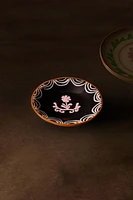 NANUSHKA PAINTED EARTHENWARE SIDE PLATE