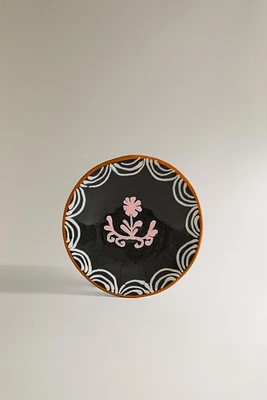 NANUSHKA PAINTED EARTHENWARE SIDE PLATE