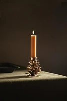 CHRISTMAS PINE CONE IRON TEALIGHT HOLDER