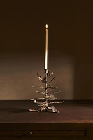 METAL CHRISTMAS TREE CANDLESTICK