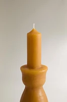 WHITE LOTUS SCENTED CANDLESTICK CANDLE