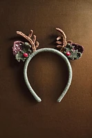 CHILDREN’S CROCHET CHRISTMAS REINDEER HEADBAND