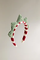 CHILDREN’S CROCHET STAR CHRISTMAS HEADBAND