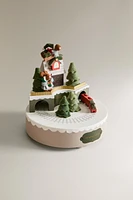 CHILDREN’S CHRISTMAS TRAIN MOUSE MUSIC BOX