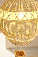 CHILDREN’S RATTAN BALLOON CEILING LAMPSHADE