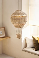 CHILDREN’S RATTAN BALLOON CEILING LAMPSHADE