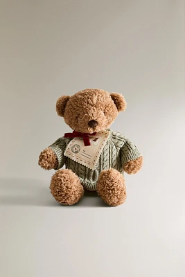 CHILDREN’S CHRISTMAS PLUSH TOY BEAR