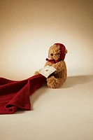 CHILDREN’S CHRISTMAS BEAR SECURITY BLANKET