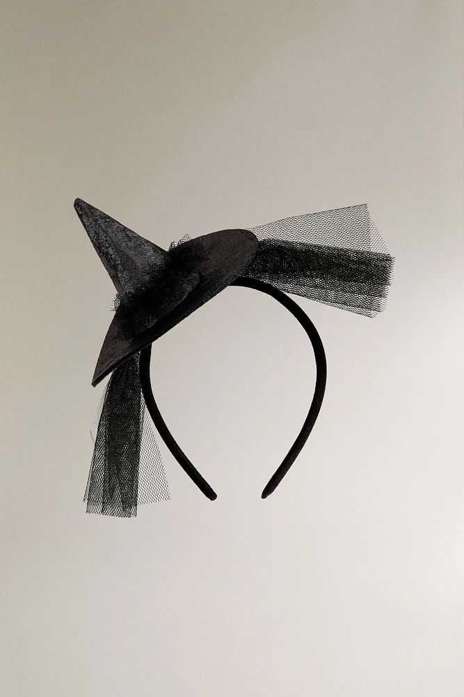 CHILDREN'S HALLOWEEN WITCH COSTUME HEADBAND