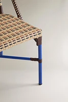 WOVEN CHAIR WITH METAL STRUCTURE x COLLAGERIE