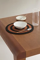 WOVEN CIRCLE DESIGN PLACEMAT x COLLAGERIE