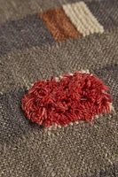 TEXTURED WOOL AREA RUG x COLLAGERIE