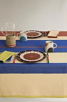 STRIPED COTTON TABLECLOTH x COLLAGERIE