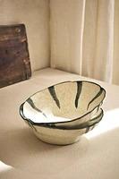 STRIPED CERAMIC BOWL