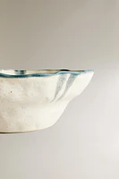 STRIPED CERAMIC BOWL