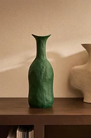 IRREGULAR NARROW METAL VASE