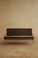 ASH WOOD THREE-SEAT COUCH