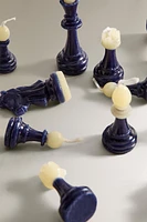 PACK OF DECORATIVE CHESS CANDLES (PACK OF 12)