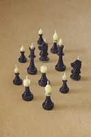 PACK OF DECORATIVE CHESS CANDLES (PACK OF 12)