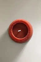 DECORATIVE STRIPED CONCAVE CANDLE